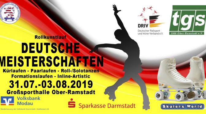 Deutsche Meisterschaften im Rollkunstlauf in Ober-Ramstadt – Weltmeister am Start