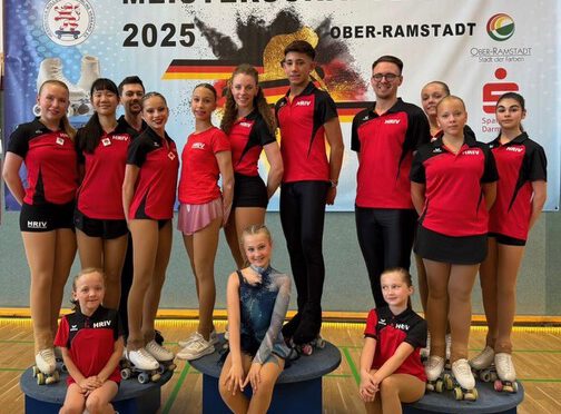 Deutsche Meisterschaften im Rollkunstlaufen 2025 in Ober-Ramstadt (8.7.-12.7.25) 3 DM-Titel für Ober-Ramstadt
